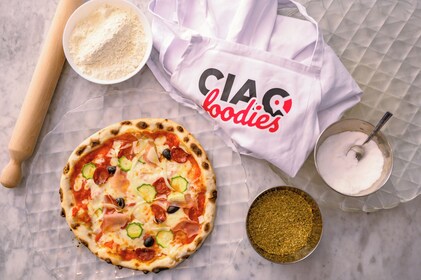 Kleingruppen-Pizza- und Gelato-Kurs mit unbegrenzter Weinauswahl