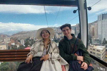 Tour to the Heart of the City of La Paz San Pedro cable car