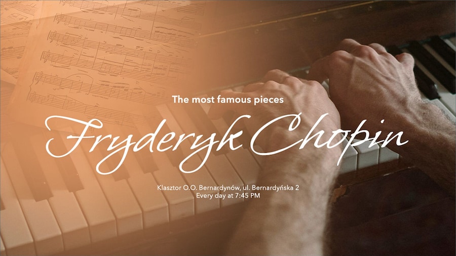The Best of Chopin – Piano Concert at Bernardine Monastery