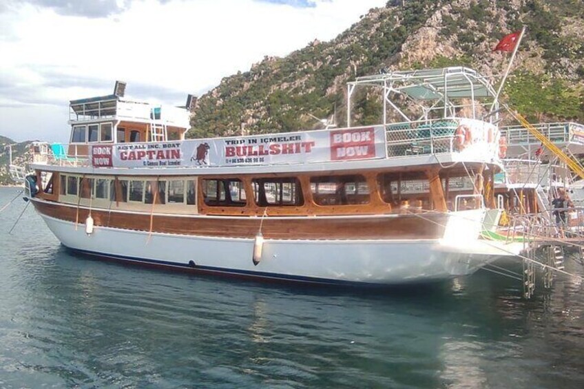 Marmaris Amos Beach Tour by Boat
