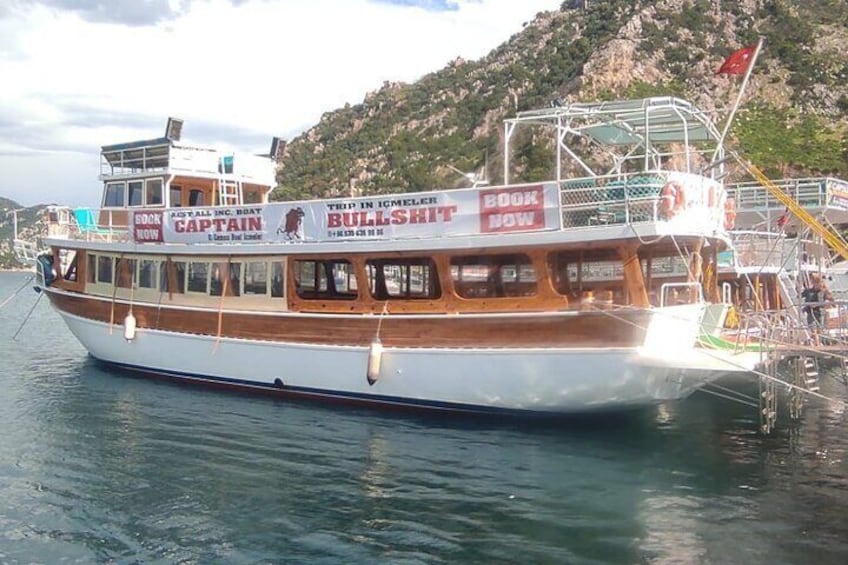 Marmaris Amos Beach Tour by Boat