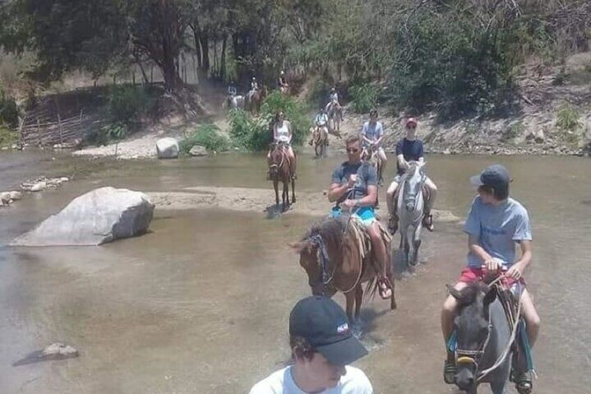 River Riding and Hot Springs in the Mountain