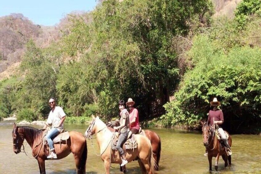 River Riding and Hot Springs in the Mountain