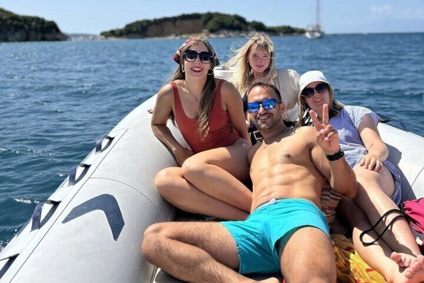 Speedboat Tour Swimming and Snorkeling in Five Island of Ksamil
