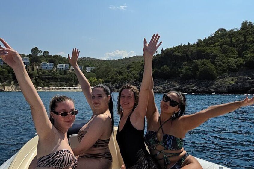 Speedboat Tour Swimming and Snorkeling in Five Island of Ksamil