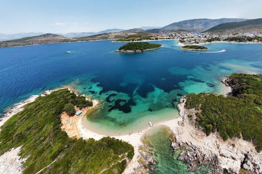 Speedboat Tour Swimming and Snorkeling in Five Island of Ksamil
