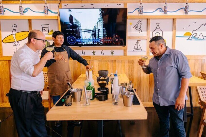 Guests learn how to sip & savor agave spirits.