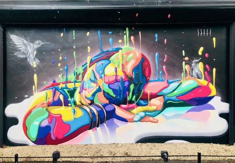 Show item 1 of 5. Colorful street art in Wynwood