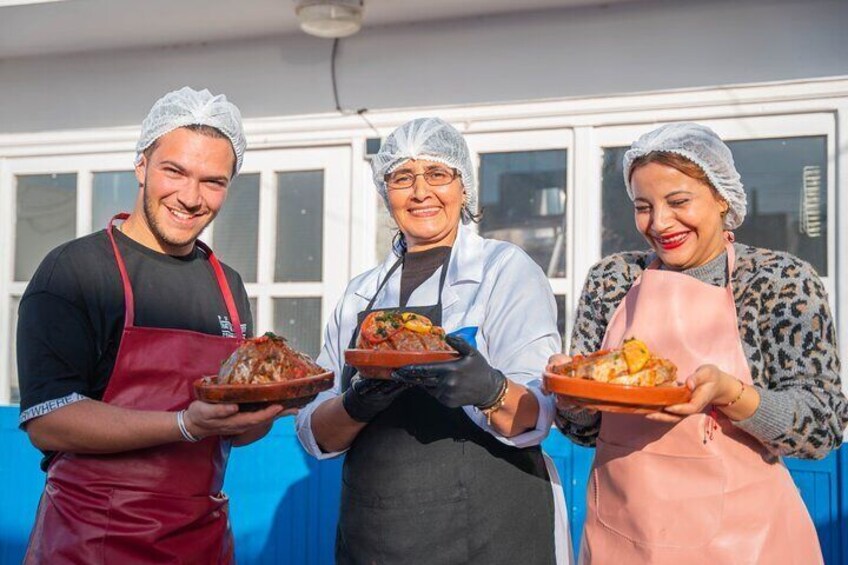 Fish & Sardines Cooking Workshop in Safi with Shopping Souk