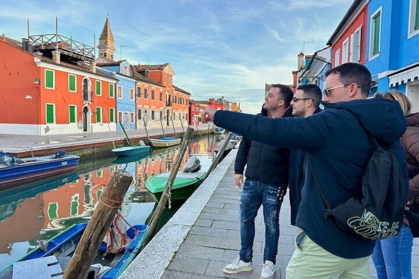 Murano and Burano with Visit to the Glassworks and Lace Museum