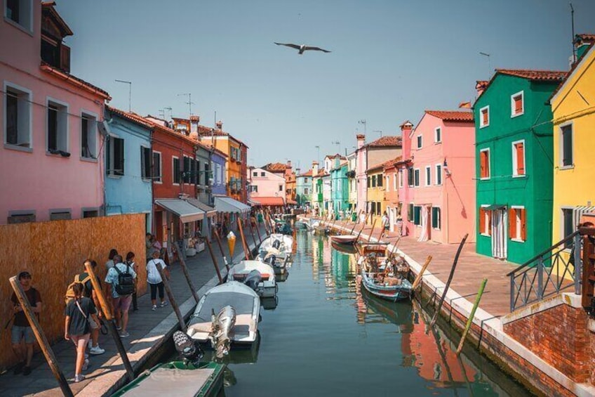 Murano and Burano with Visit to the Glassworks and Lace Museum