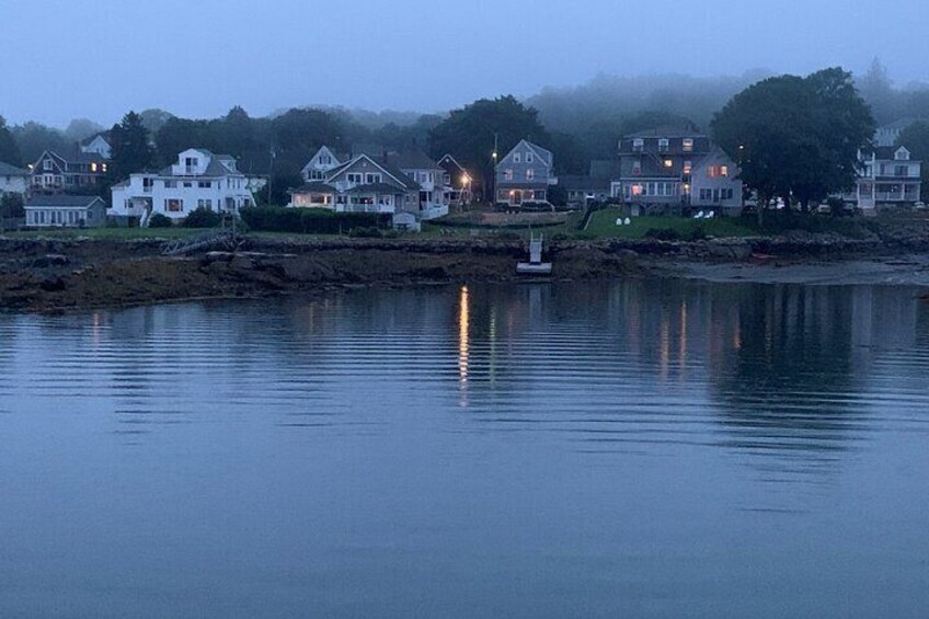 Our tour of ghost-ridden Boothbay Harbor, Maine.