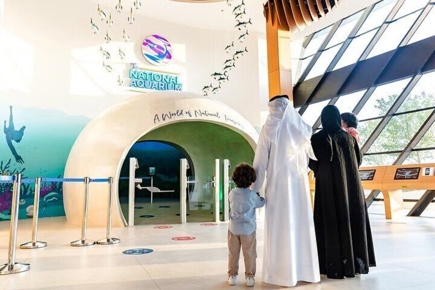 The National Aquarium in Abu Dhabi