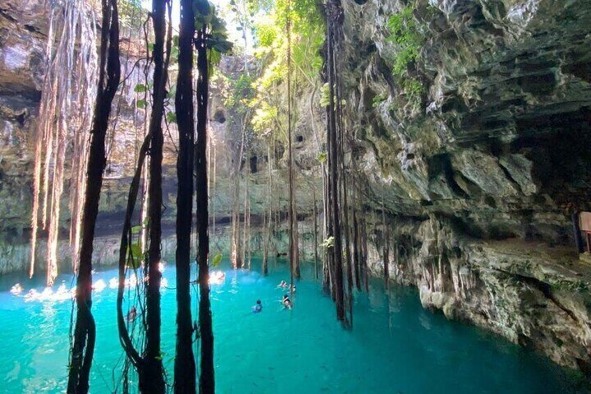 Tour with entrance to Ek Balam Cenote and Valladolid from Cancun