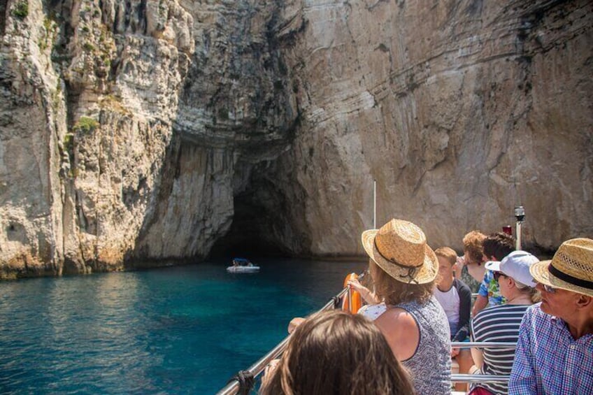 From Lefkimmi Paxos and Antipaxos with Sea Cave Visit