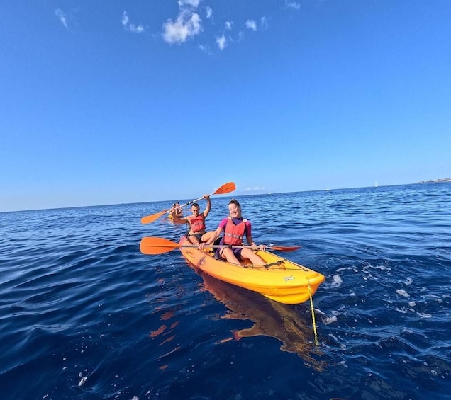 Picture 2 for Activity Tenerife: Kayak and Snorkeling Tour with Marine Life