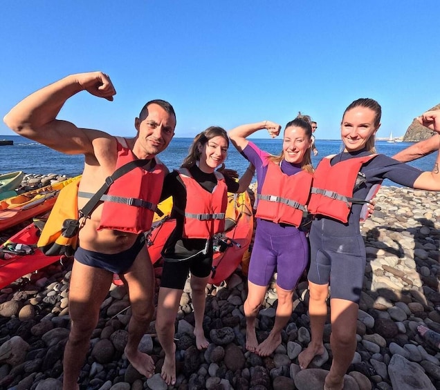 Picture 3 for Activity Tenerife: Kayak and Snorkeling Tour with Marine Life