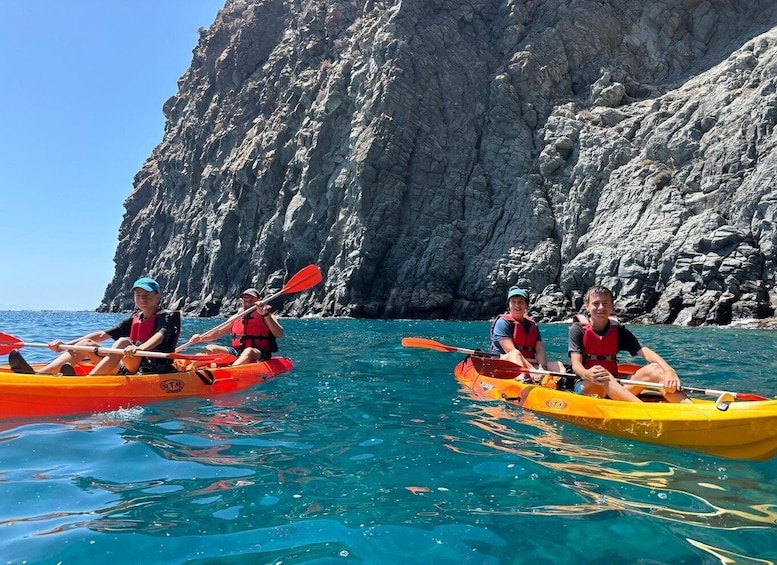 Tenerife: Kayak and Snorkeling Tour with Marine Life
