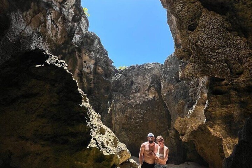 Cave of The Taino Indian Adventure/History & Beach Tour; San Juan