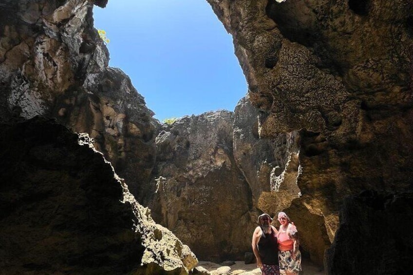 Cave of The Taino Indian Adventure/History & Beach Tour; San Juan