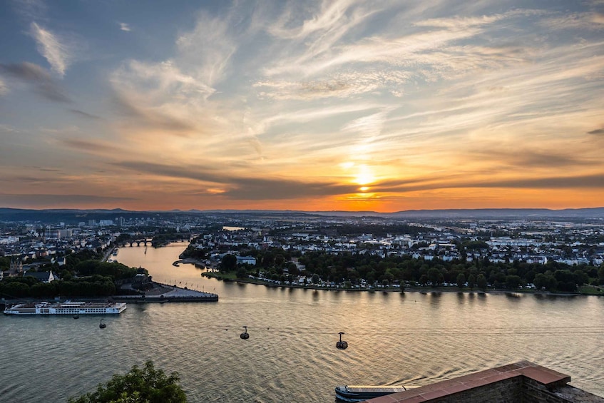 Picture 1 for Activity Koblenz: Cable car tickets with optional admission to Ehrenbreitstein Fortress