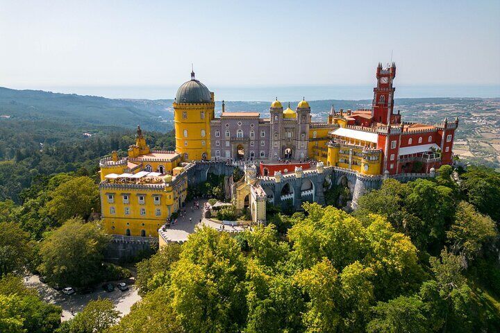 Small Group Tour: Sintra, Pena Palace, Regaleira, Roca & Cascais