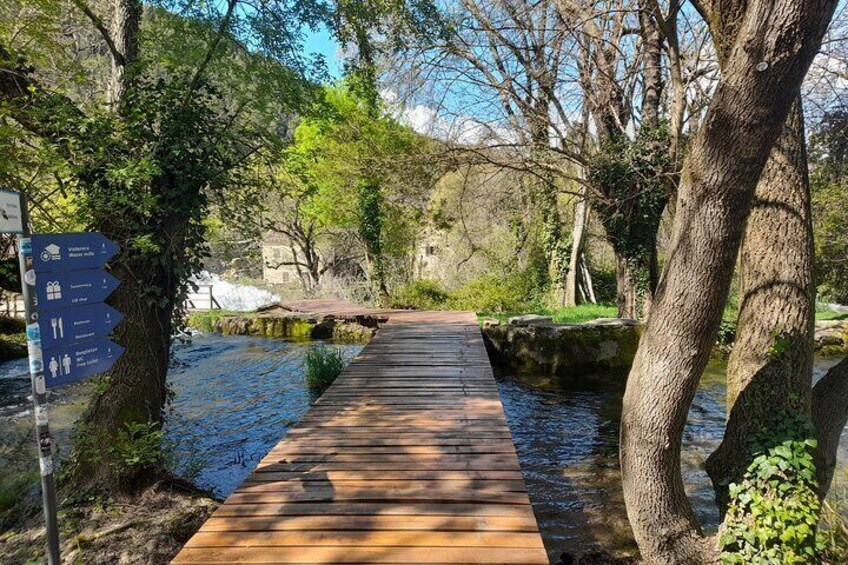 Krka Waterfalls and Skradin Visit from Zadar