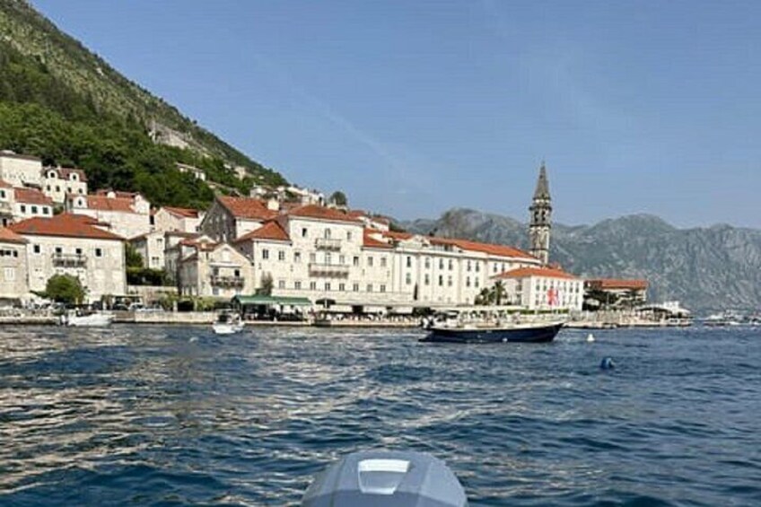 Perast Blue Cave and Lady of Rocks Group Tour from Kotor Bay
