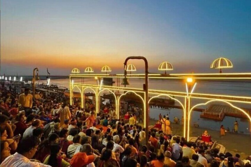 Saryu ghat aarti