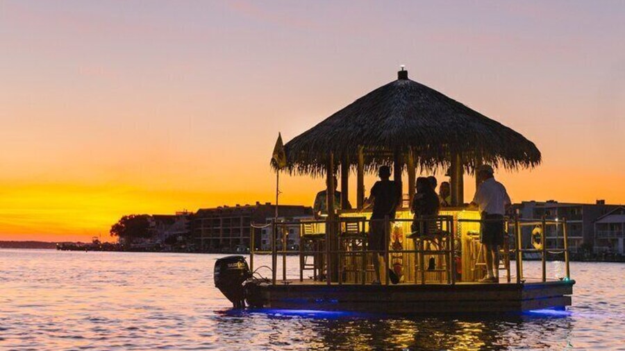 Most beautiful sunsets on the water.