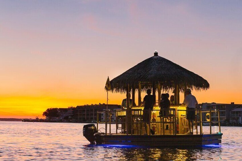 Most beautiful sunsets on the water.