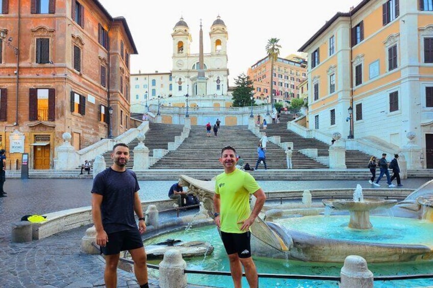 Rome Historical Center Group Running Tour 7K