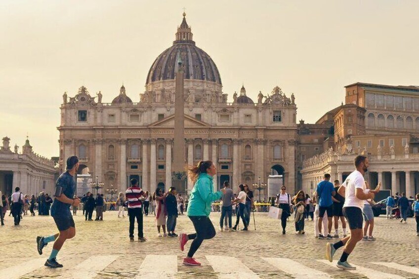 Rome Historical Center Group Running Tour 7K