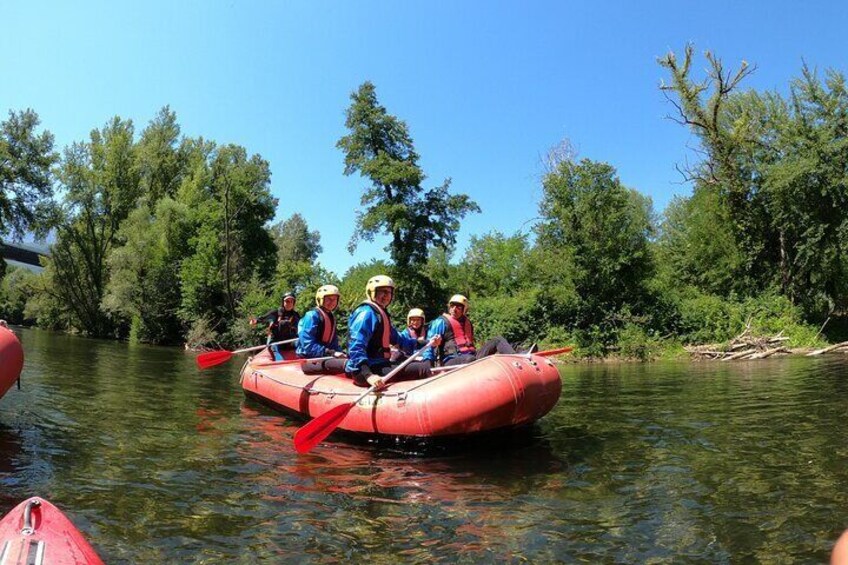 Rafting in the Cilento National Park in Salerno