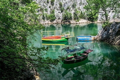 Half Day Tour from Skopje to Matka Canyon and Millennium Cross