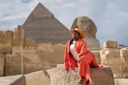 Pyramides de Gizeh,Sphinx avec déjeuner et promenade en chameau