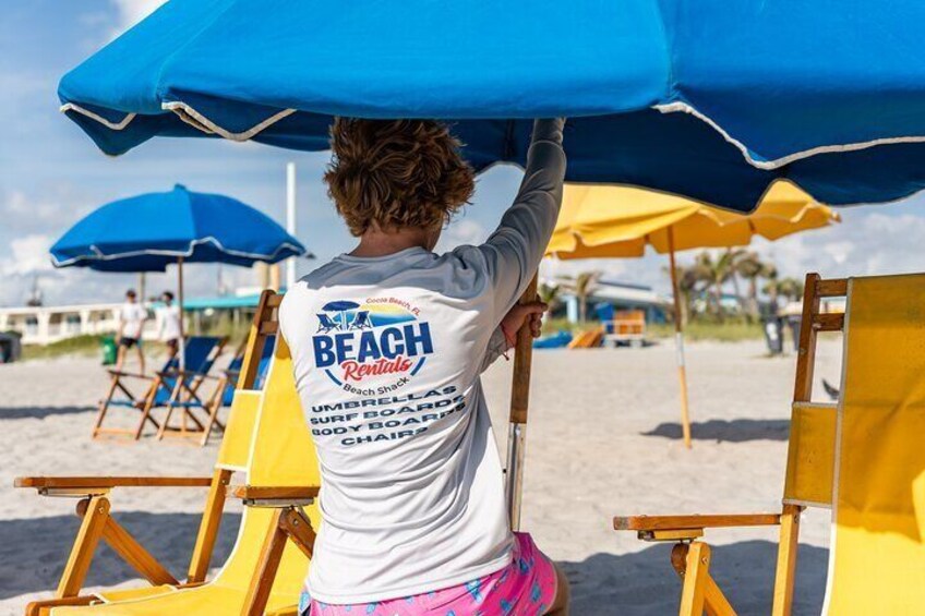 "Enjoy a hassle-free beach day! We set up everything for you, from cozy chairs to vibrant umbrellas, so you can simply relax and soak up the sun. Reserve your shore excursion today!"