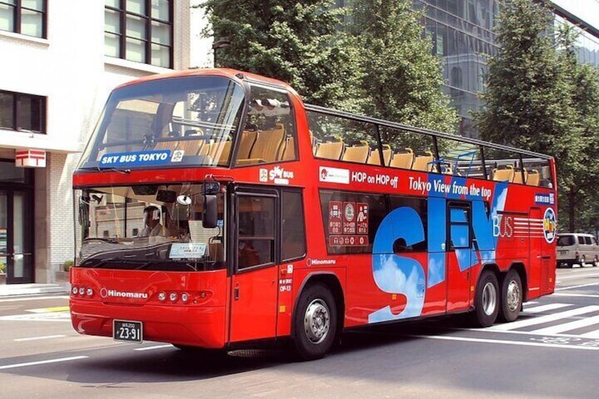 Hop on and off freely at Tokyo’s top tourist spots.