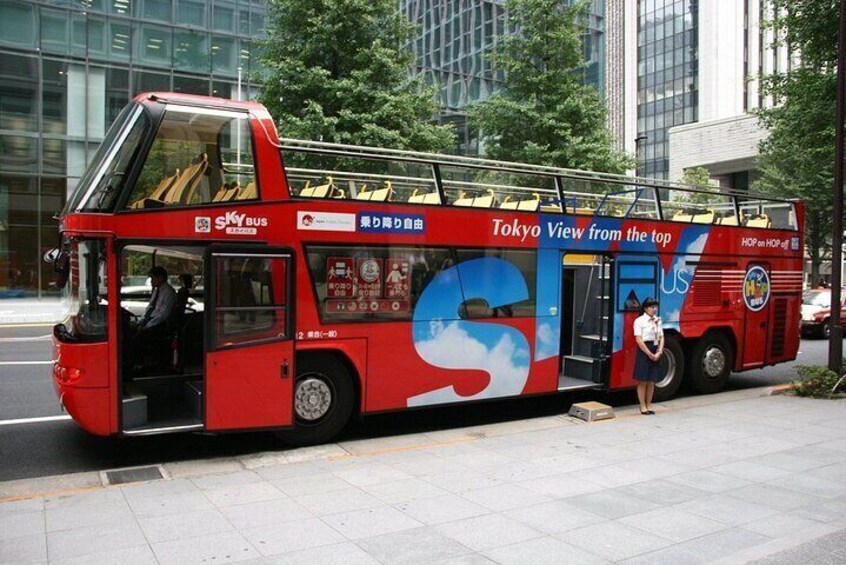 Hop on and off freely at Tokyo’s top tourist spots.