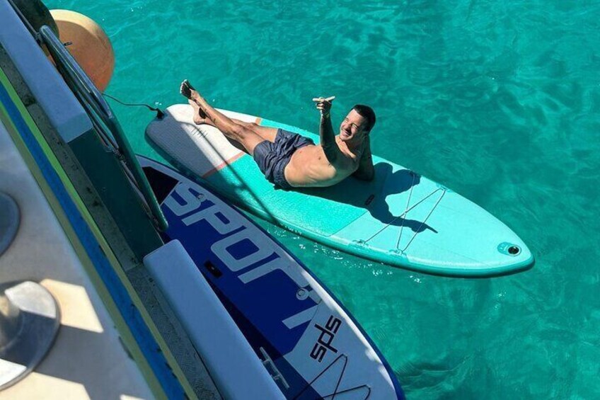 Formentera Boat Tour from Ibiza with Snorkeling and Lunch