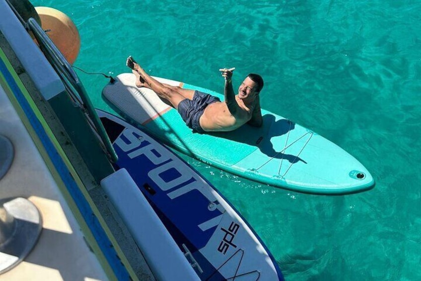 Formentera Boat Tour from Ibiza with Snorkeling and Lunch