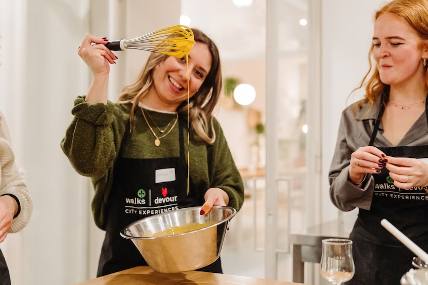 Gnocchi and Tiramisu Cooking Class in Rome with Unlimited Wine
