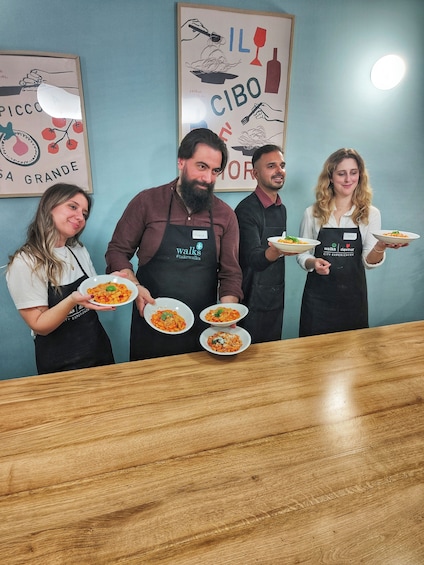 Gnocchi and Tiramisu Cooking Class in Rome with Unlimited Wine