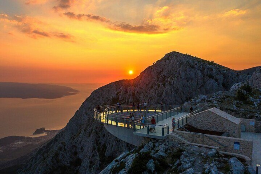 Private Tour From Split to Biokovo Skywalk and St. George Peak