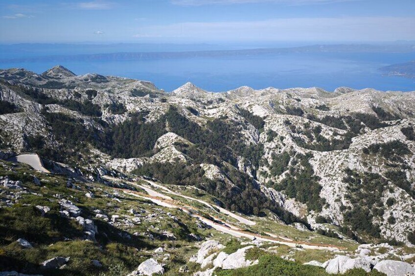 Private Tour From Split to Biokovo Skywalk and St. George Peak