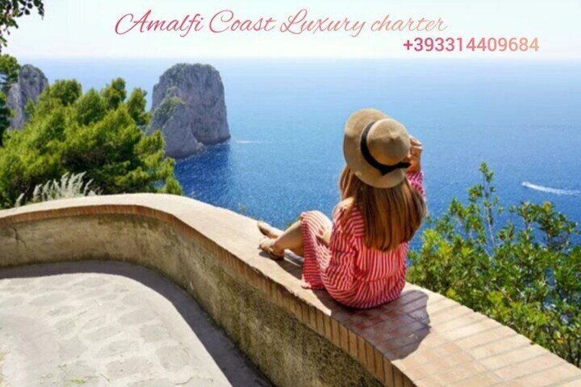Day Trip Naples Sorrento Positano with Luxury Car 