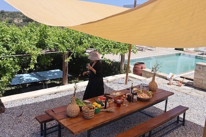 Sabores de Creta - Cocina como un local en Villa Stefania