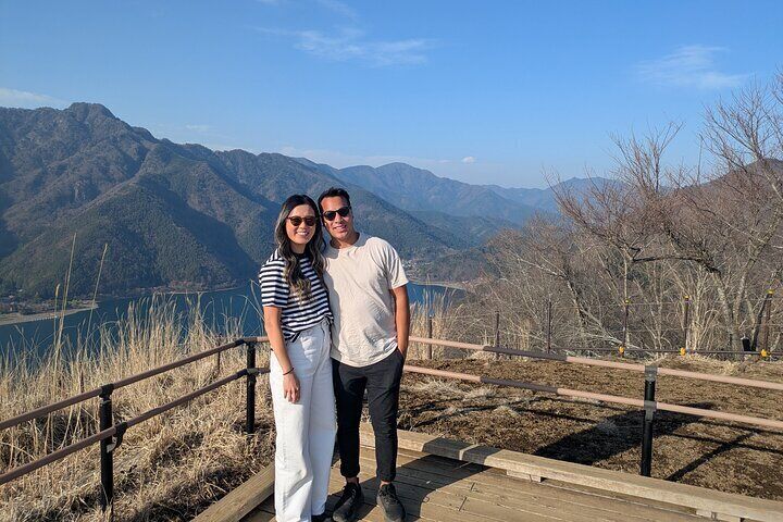 clear view of Mt. Fuji surroundings 