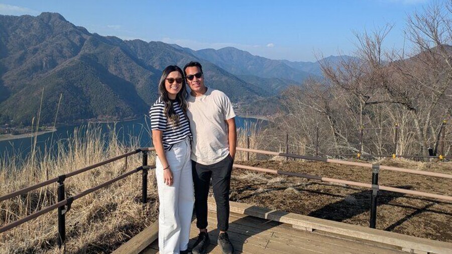 clear view of Mt. Fuji surroundings