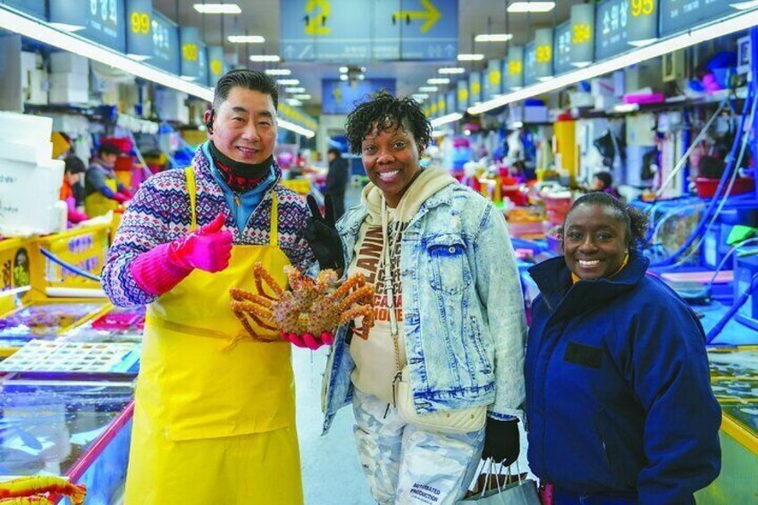 Busan Gukje Market Shared Minivan Tour